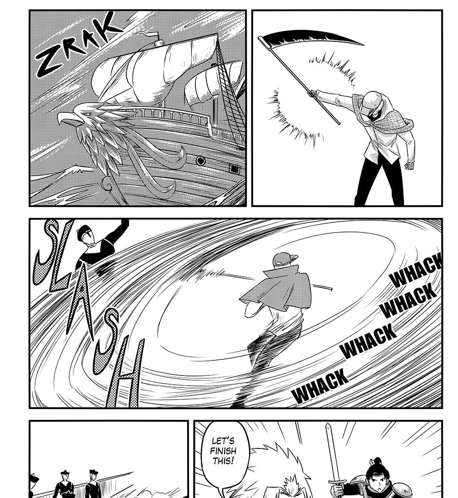 Moontachi Gaiden - Episode 90, Page 11: Ch. 25:1 – Turbulent Waters