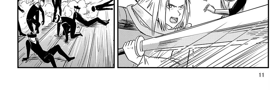 Moontachi Gaiden - Episode 90, Page 11: Ch. 25:1 – Turbulent Waters
