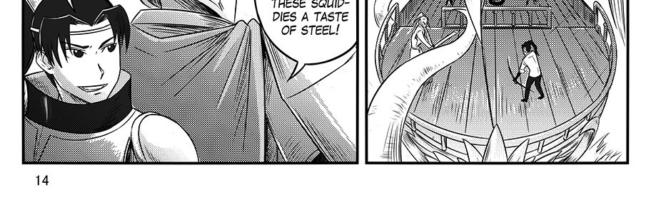 Moontachi Gaiden - Episode 90, Page 14: Ch. 25:1 – Turbulent Waters