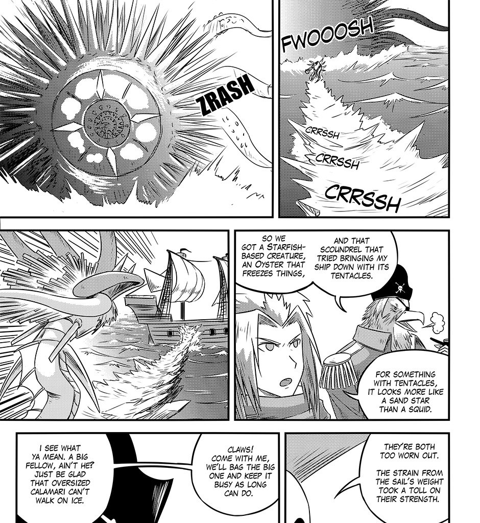 Moontachi Gaiden - Episode 90, Page 20: Ch. 25:1 – Turbulent Waters