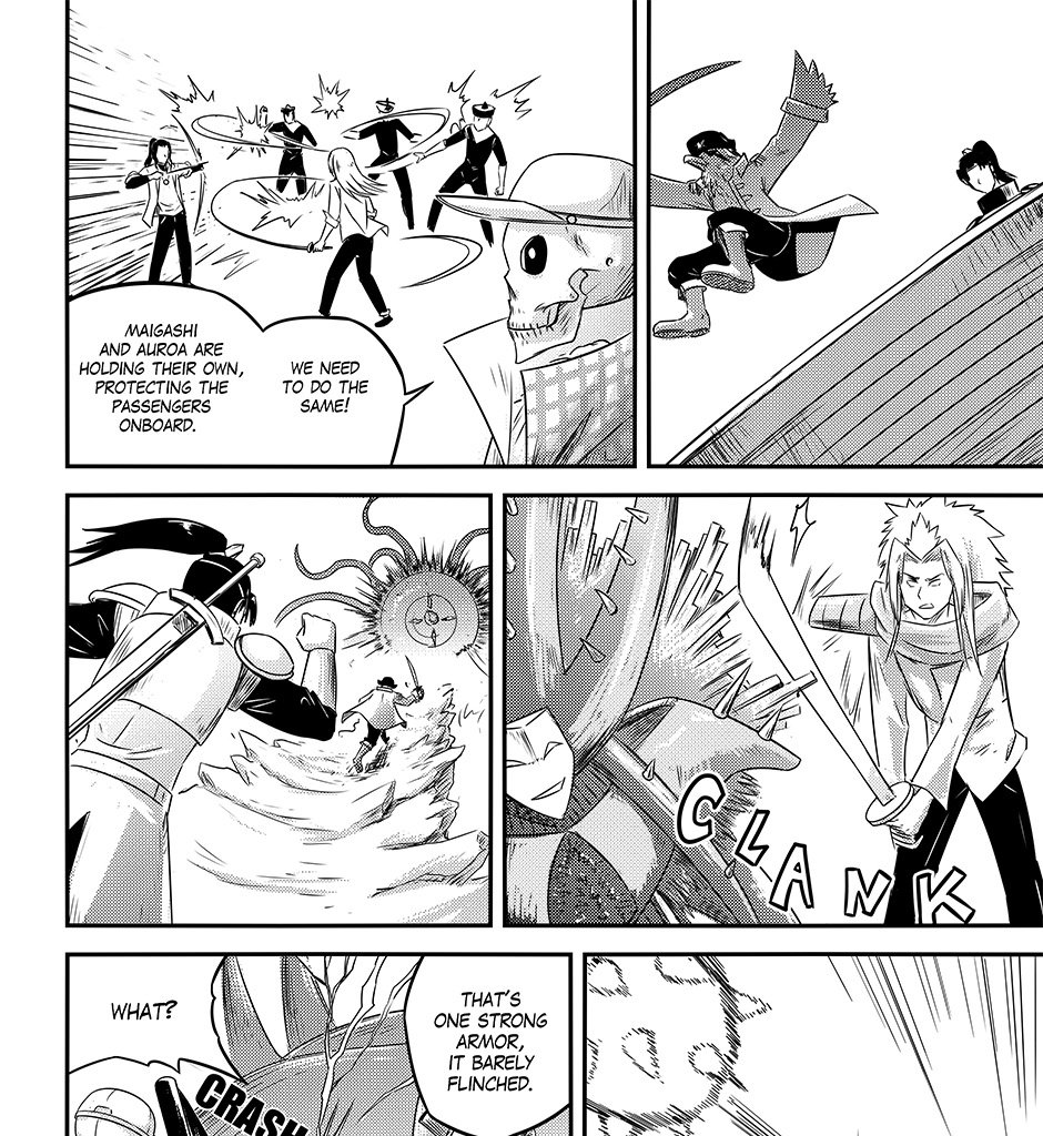 Moontachi Gaiden - Episode 91, Page 1: Ch. 25:2 – Turbulent Waters