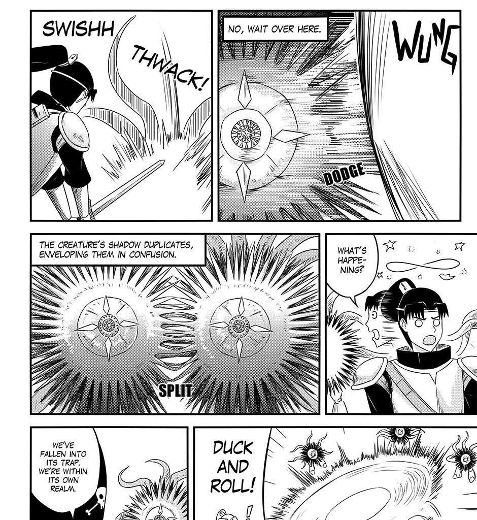 Moontachi Gaiden - Episode 91, Page 5: Ch. 25:2 – Turbulent Waters