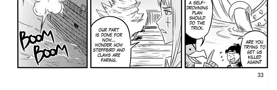 Moontachi Gaiden - Episode 91, Page 13: Ch. 25:2 – Turbulent Waters