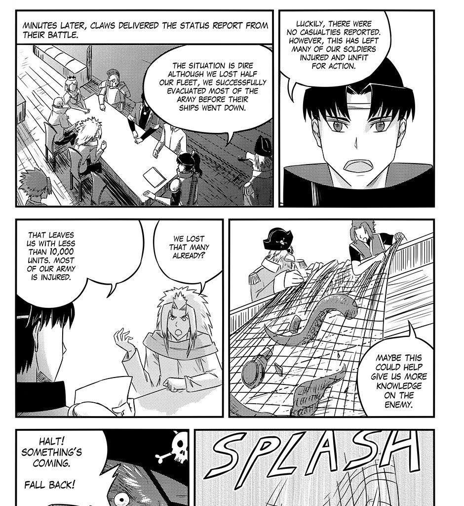 Moontachi Gaiden - Episode 91, Page 16: Ch. 25:2 – Turbulent Waters