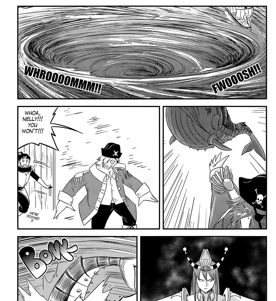 Moontachi Gaiden - Episode 91, Page 17: Ch. 25:2 – Turbulent Waters
