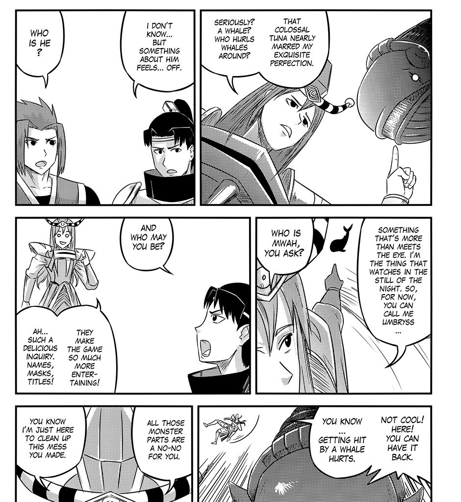 Moontachi Gaiden - Episode 91, Page 18: Ch. 25:2 – Turbulent Waters