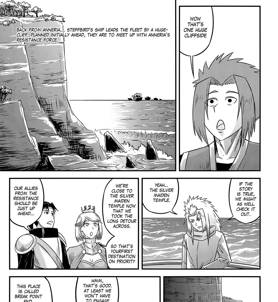 Moontachi Gaiden - Episode 92, Page 8: Chapter 26 — To Anneria: Maiden of the Silver Light