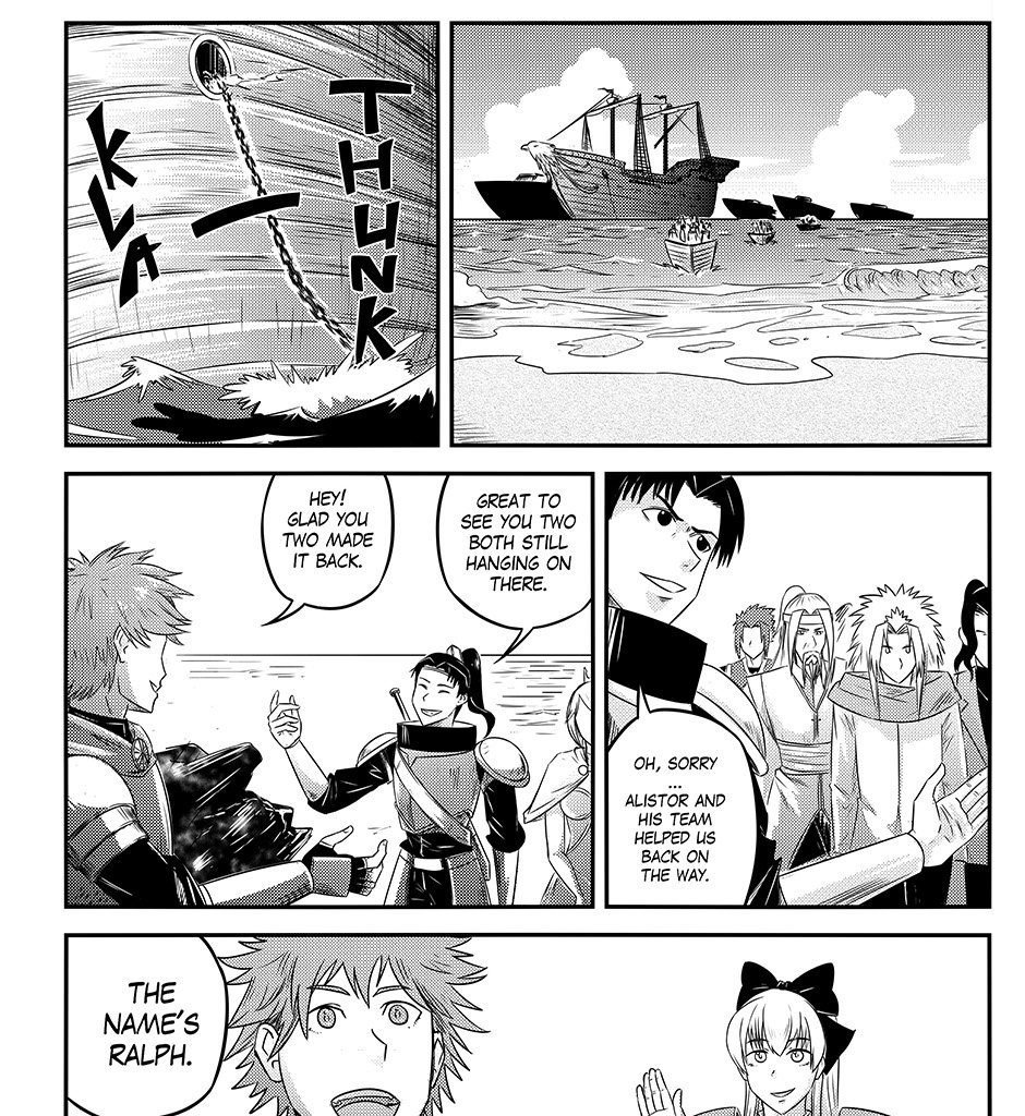 Moontachi Gaiden - Episode 92, Page 9: Chapter 26 — To Anneria: Maiden of the Silver Light