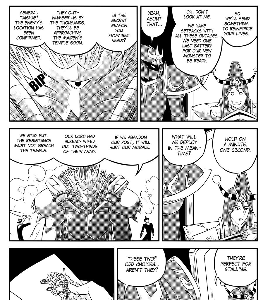 Moontachi Gaiden - Episode 92, Page 14: Chapter 26 — To Anneria: Maiden of the Silver Light