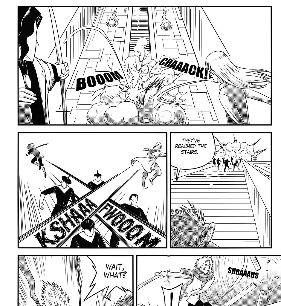 Moontachi Gaiden - Episode 92, Page 17: Chapter 26 — To Anneria: Maiden of the Silver Light