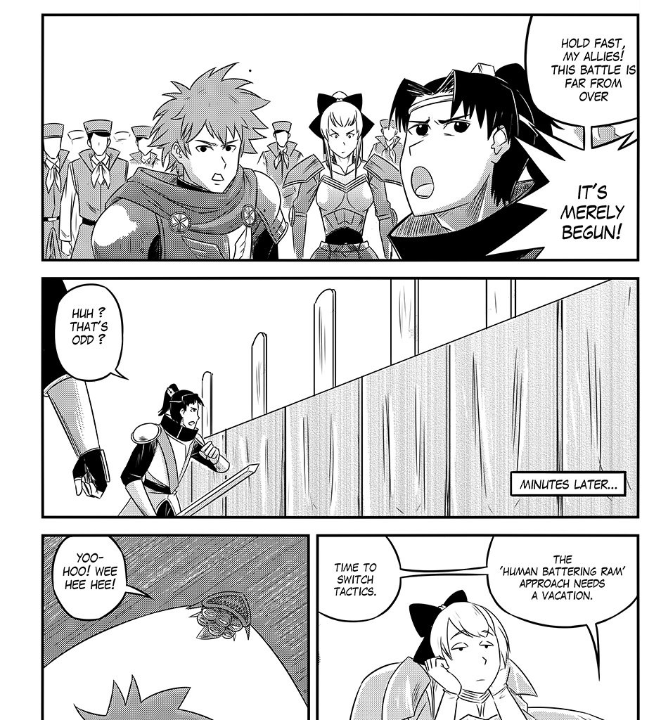 Moontachi Gaiden - Episode 92, Page 21: Chapter 26 — To Anneria: Maiden of the Silver Light