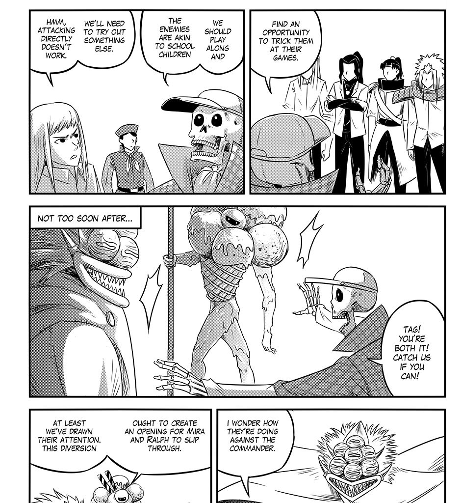Moontachi Gaiden - Episode 92, Page 25: Chapter 26 — To Anneria: Maiden of the Silver Light