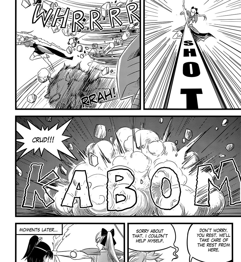 Moontachi Gaiden - Episode 92, Page 31: Chapter 26 — To Anneria: Maiden of the Silver Light