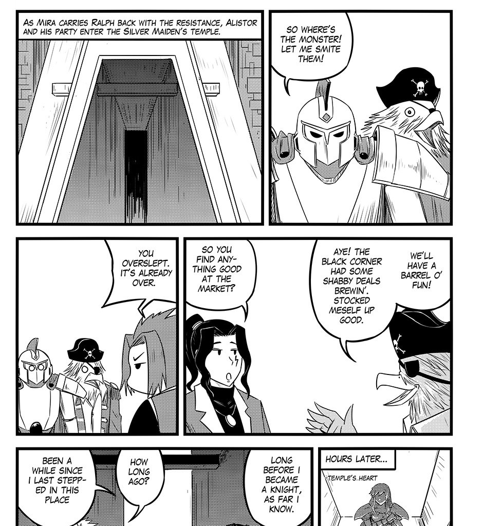 Moontachi Gaiden - Episode 92, Page 32: Chapter 26 — To Anneria: Maiden of the Silver Light