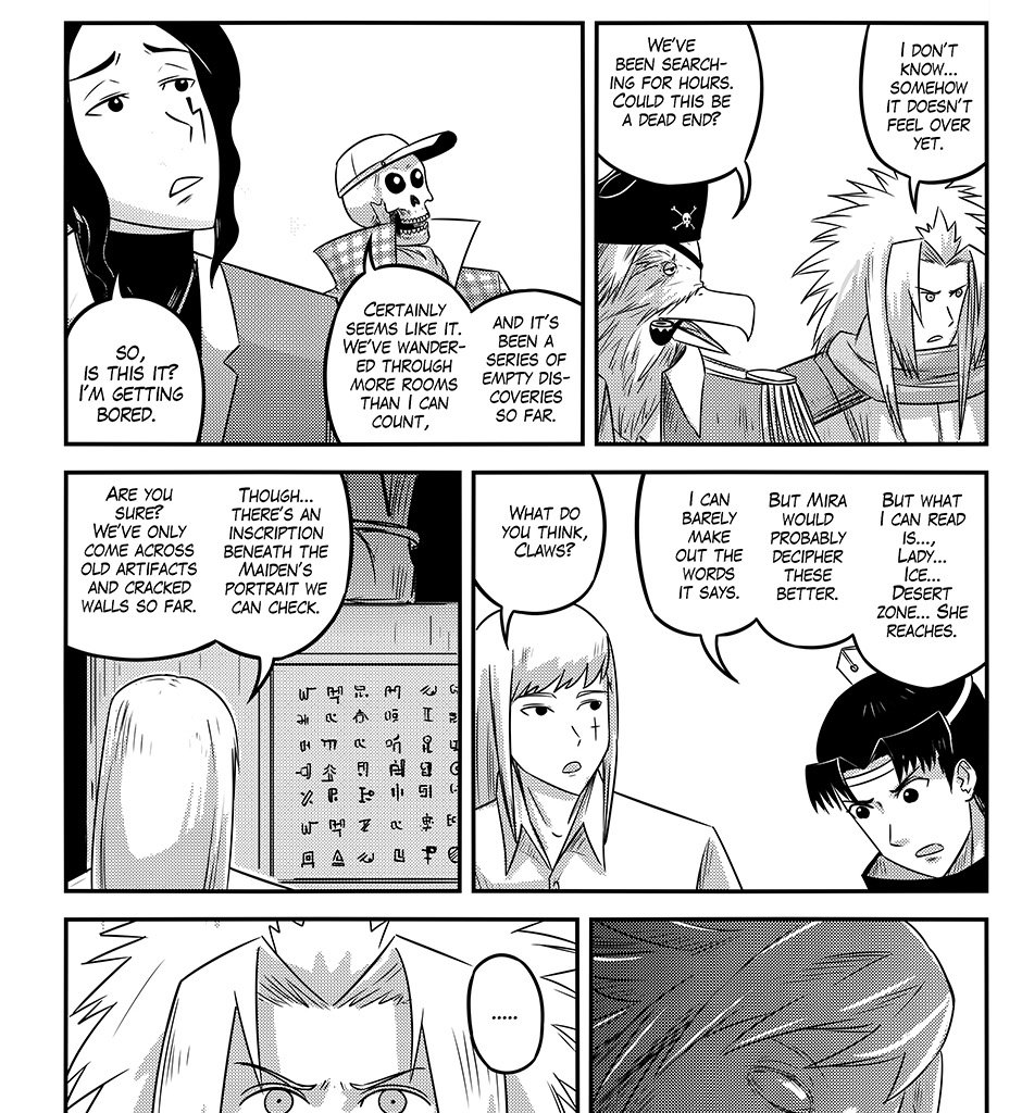Moontachi Gaiden - Episode 92, Page 33: Chapter 26 — To Anneria: Maiden of the Silver Light