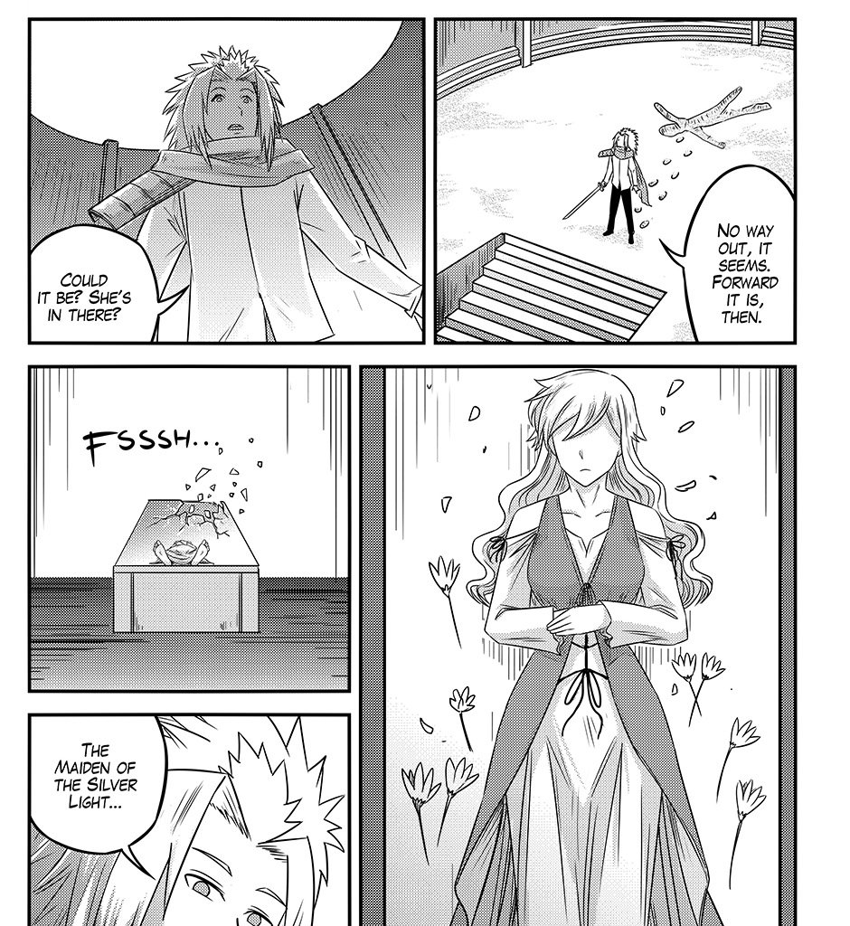 Moontachi Gaiden - Episode 92, Page 36: Chapter 26 — To Anneria: Maiden of the Silver Light