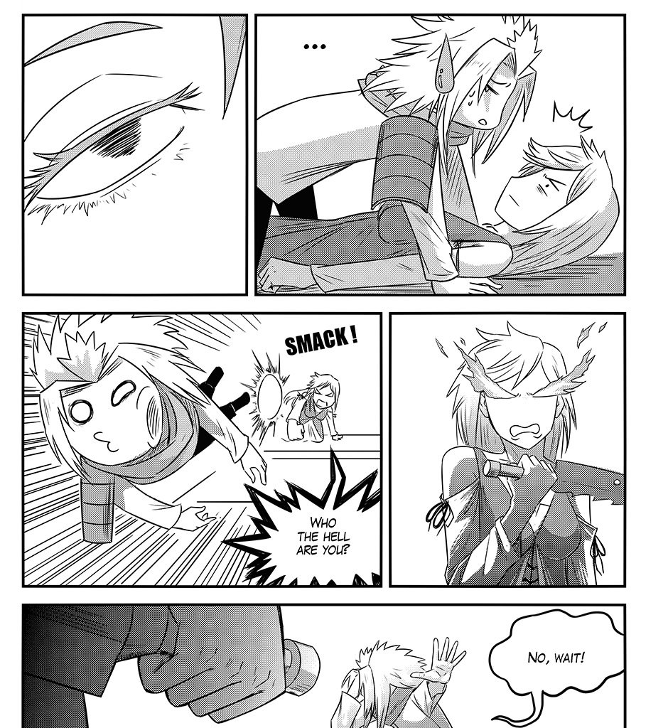 Moontachi Gaiden - Episode 93, Page 4: Ch. 27:1 — Rena Takes Flight