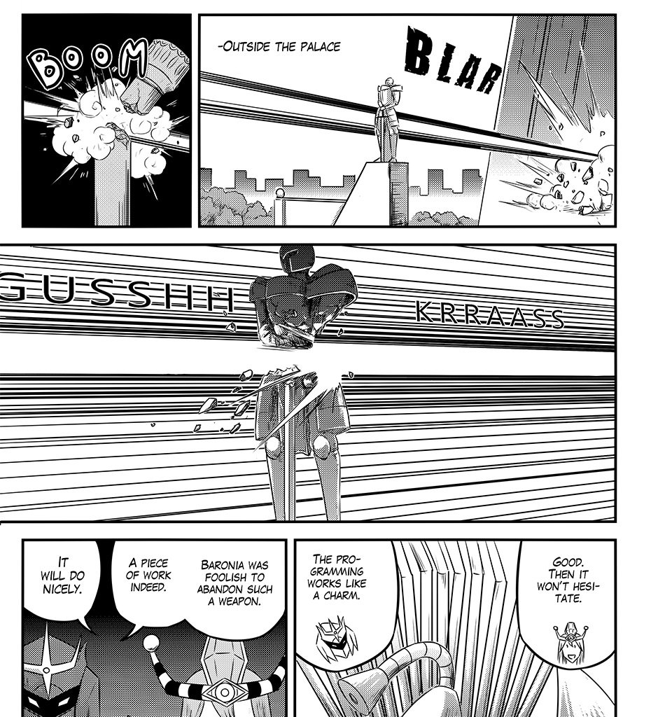 Moontachi Gaiden - Episode 93, Page 8: Ch. 27:1 — Rena Takes Flight