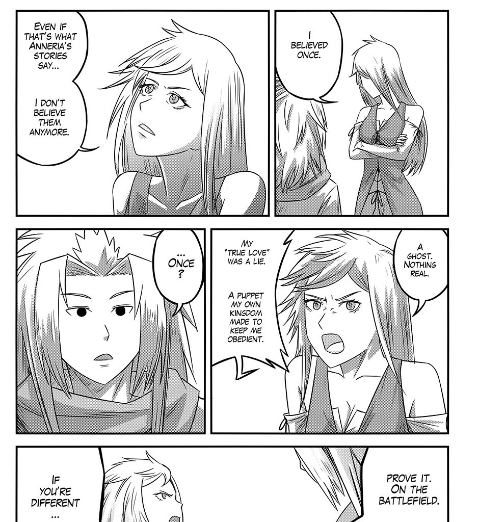 Moontachi Gaiden - Episode 93, Page 16: Ch. 27:1 — Rena Takes Flight