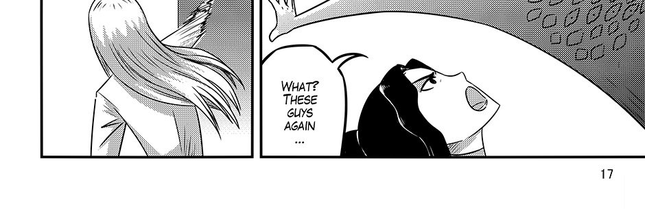 Moontachi Gaiden - Episode 93, Page 17: Ch. 27:1 — Rena Takes Flight