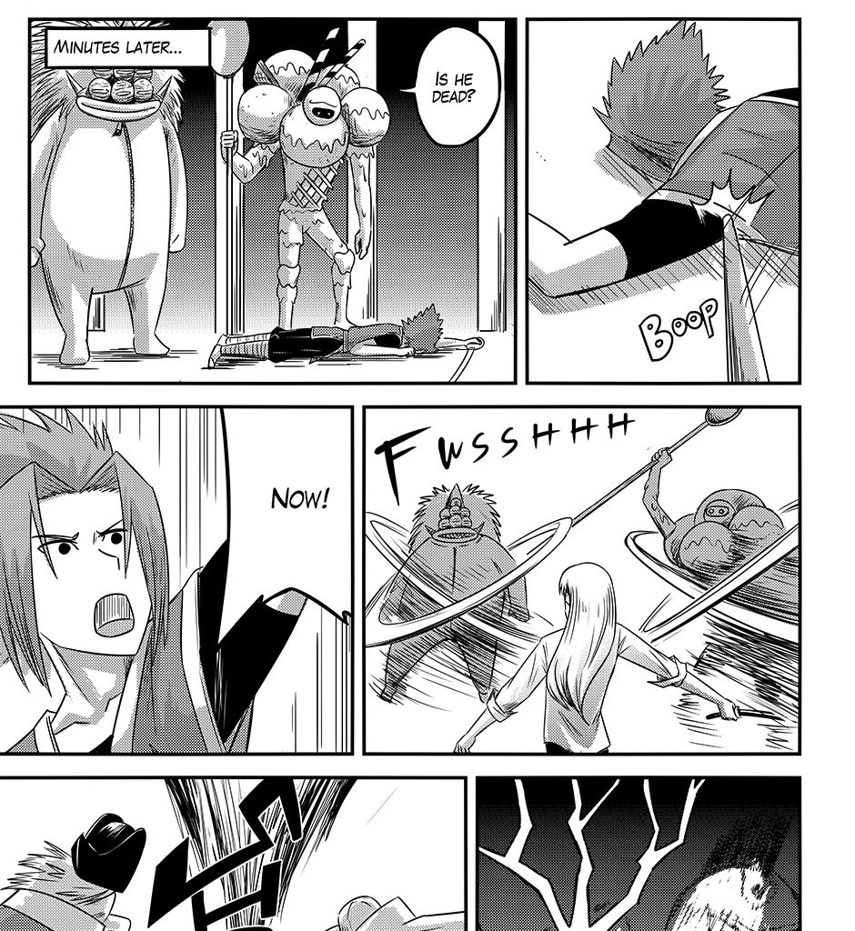 Moontachi Gaiden - Episode 93, Page 20: Ch. 27:1 — Rena Takes Flight