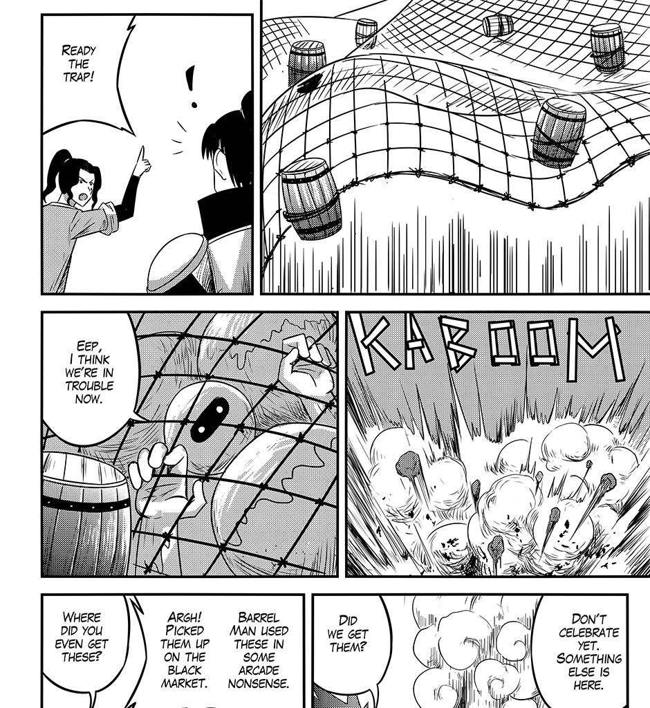 Moontachi Gaiden - Episode 93, Page 21: Ch. 27:1 — Rena Takes Flight