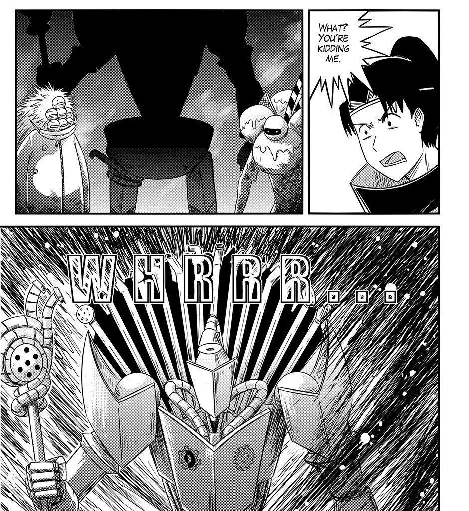 Moontachi Gaiden - Episode 93, Page 22: Ch. 27:1 — Rena Takes Flight
