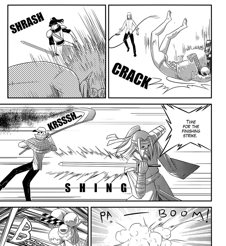 Moontachi Gaiden - Episode 94, Page 7: Ch. 27:2 — Rena Takes Flight