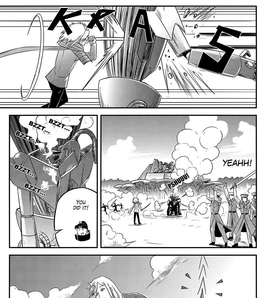 Moontachi Gaiden - Episode 94, Page 9: Ch. 27:2 — Rena Takes Flight