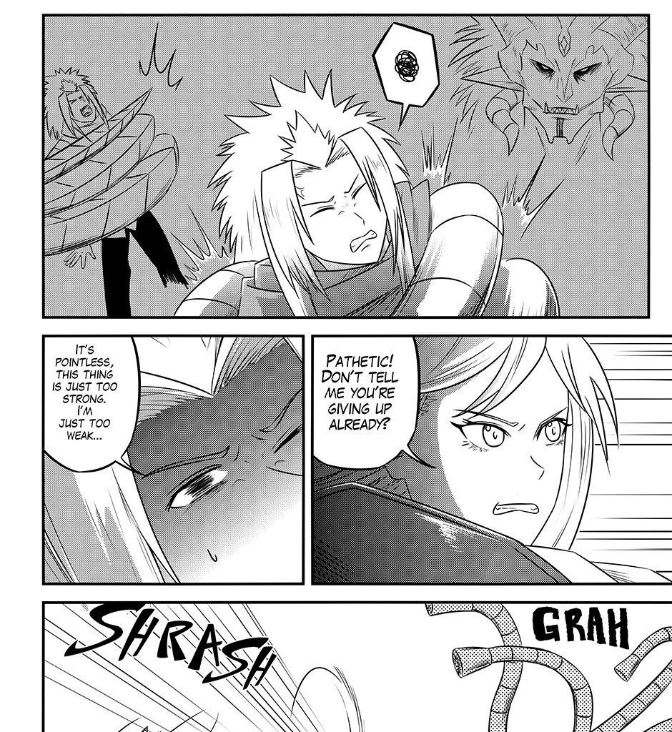 Moontachi Gaiden - Episode 94, Page 12: Ch. 27:2 — Rena Takes Flight