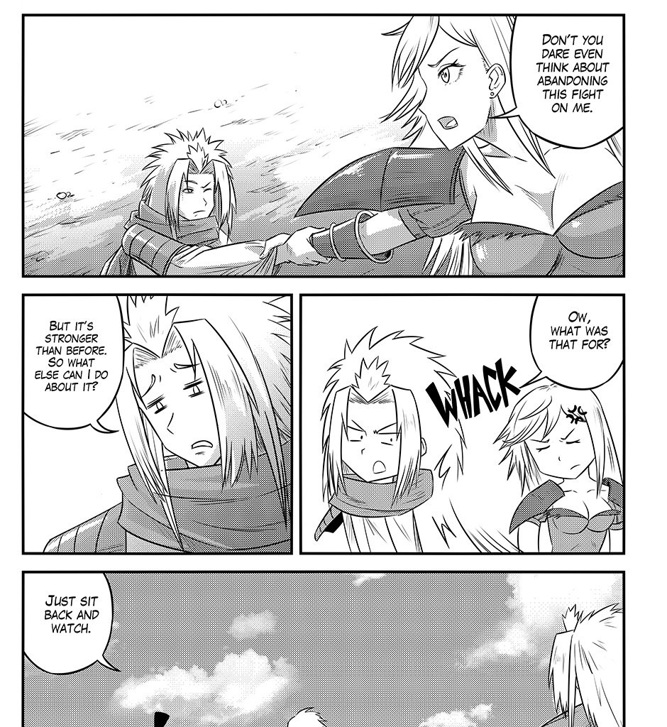 Moontachi Gaiden - Episode 94, Page 13: Ch. 27:2 — Rena Takes Flight