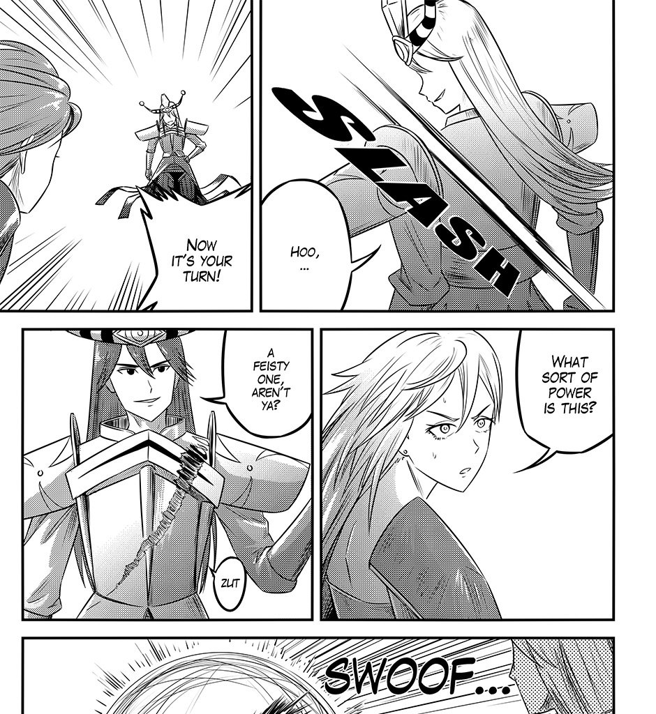 Moontachi Gaiden - Episode 94, Page 17: Ch. 27:2 — Rena Takes Flight
