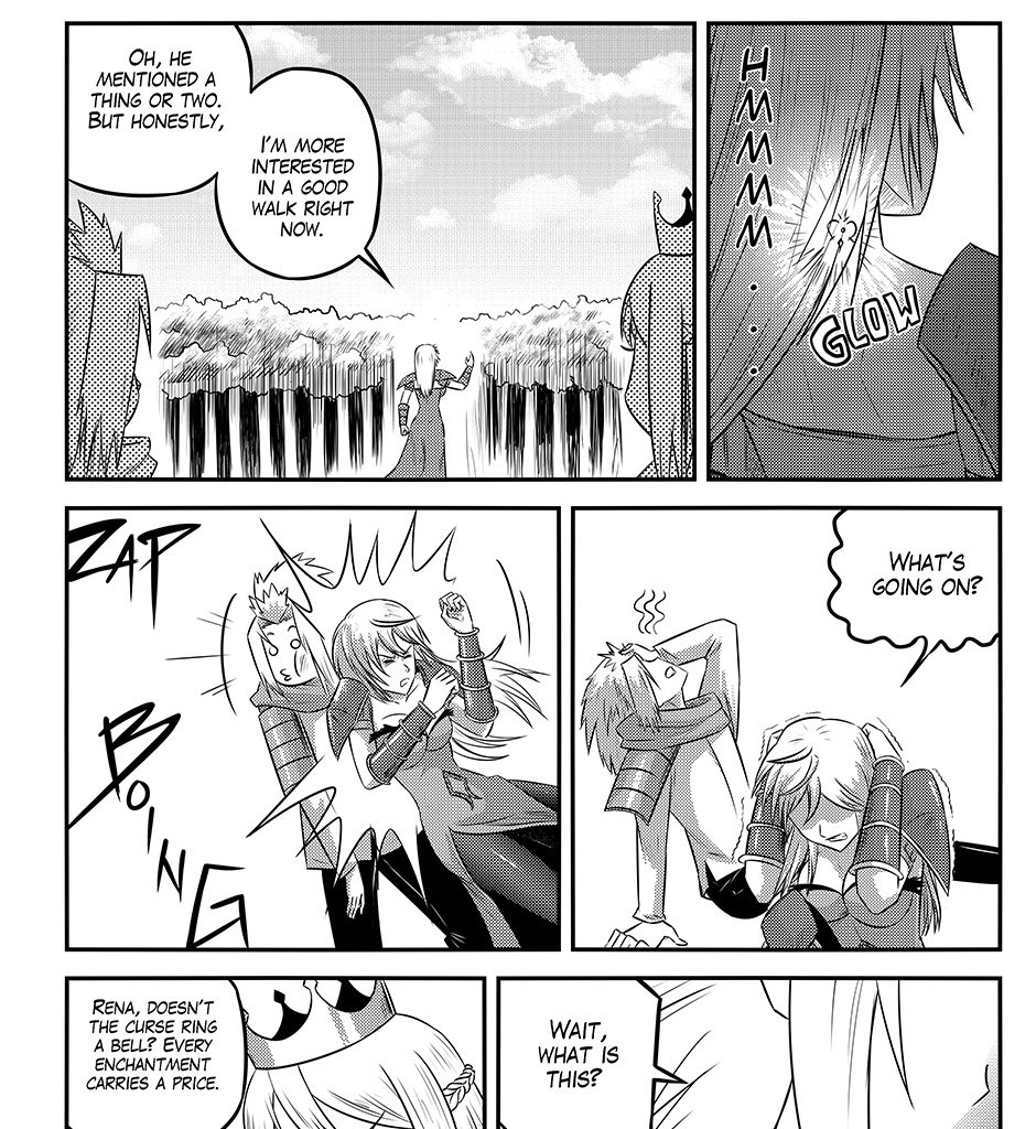 Moontachi Gaiden - Episode 94, Page 20: Ch. 27:2 — Rena Takes Flight