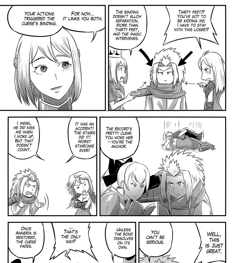 Moontachi Gaiden - Episode 94, Page 21: Ch. 27:2 — Rena Takes Flight