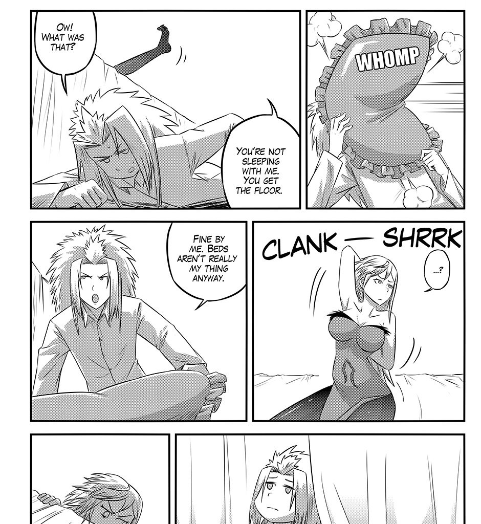 Moontachi Gaiden - Episode 94, Page 24: Ch. 27:2 — Rena Takes Flight