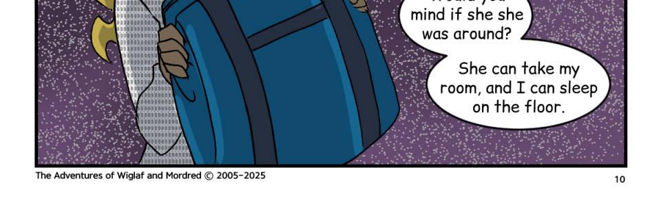 The Adventures of Wiglaf and Mordred - Episode 90, Page 1: Chapter 6, Page 10