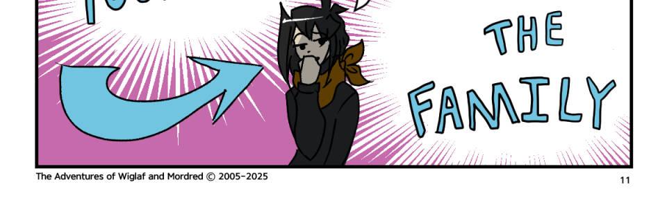 The Adventures of Wiglaf and Mordred - Episode 91, Page 1: Chapter 6, Page 11