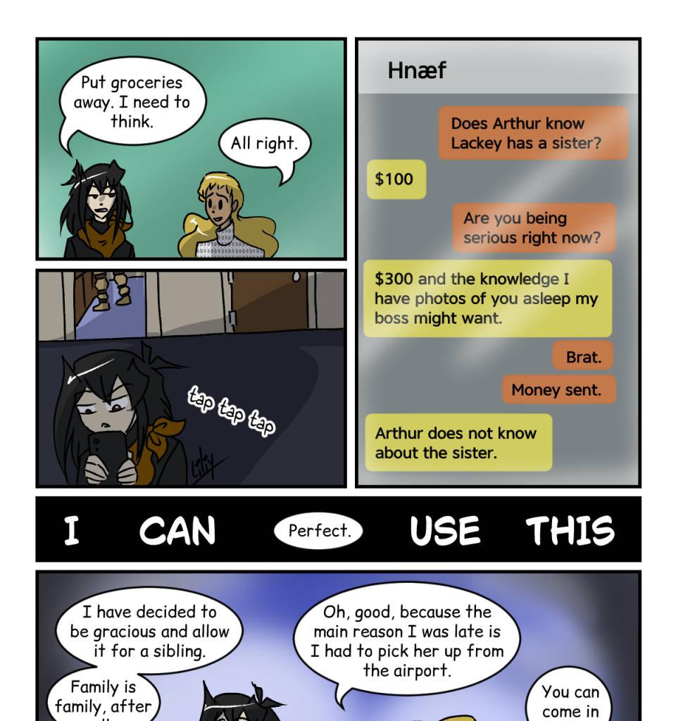 The Adventures of Wiglaf and Mordred - Episode 92, Page 1: Chapter 6, Page 12