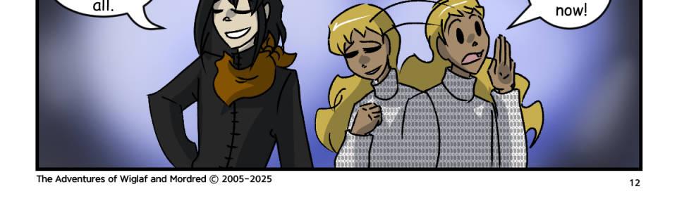 The Adventures of Wiglaf and Mordred - Episode 92, Page 1: Chapter 6, Page 12