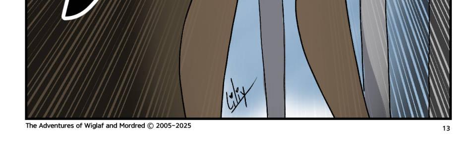 The Adventures of Wiglaf and Mordred - Episode 93, Page 1: Chapter 6, Page 13