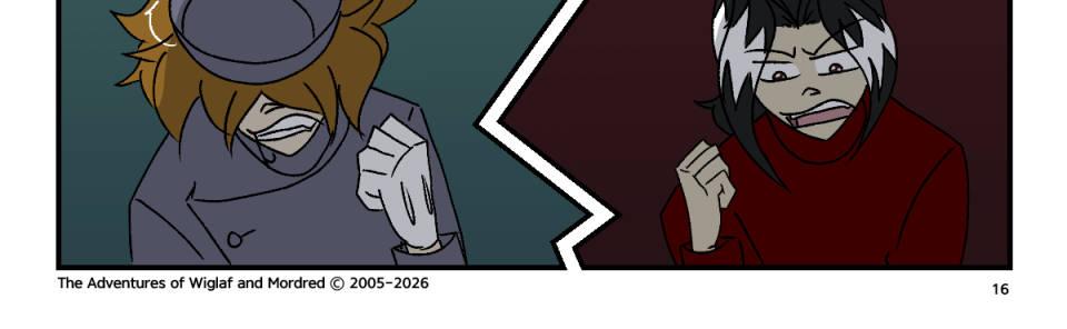 The Adventures of Wiglaf and Mordred - Episode 96, Page 1: Chapter 6, Page 16