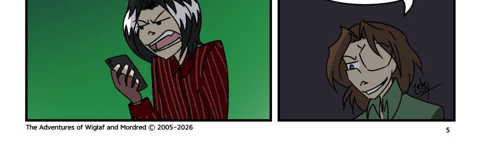 The Adventures of Wiglaf and Mordred - Episode 101, Page 1: Chapter 7, Page 5