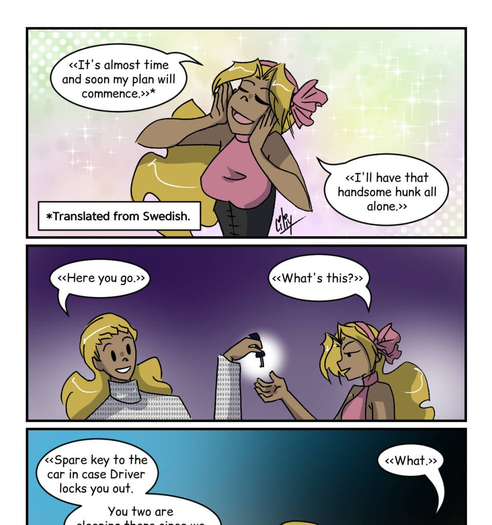 The Adventures of Wiglaf and Mordred - Episode 105, Page 1: Chapter 7, Page 9