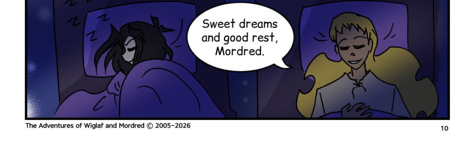 The Adventures of Wiglaf and Mordred - Episode 106, Page 1: Chapter 7, Page 10
