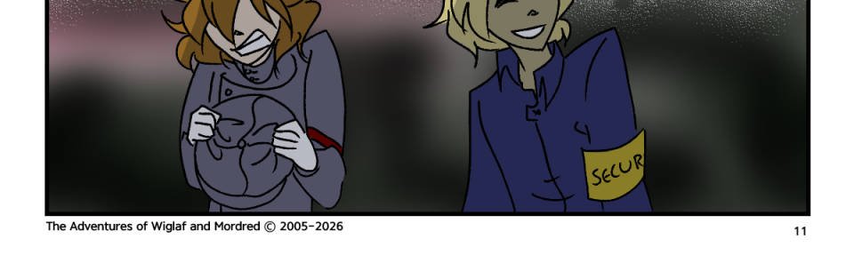 The Adventures of Wiglaf and Mordred - Episode 107, Page 1: Chapter 7, Page 11
