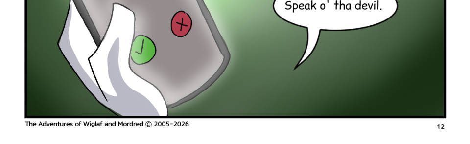 The Adventures of Wiglaf and Mordred - Episode 108, Page 1: Chapter 7, Page 12