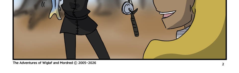 The Adventures of Wiglaf and Mordred - Episode 110, Page 1: Chapter 8, Page 2