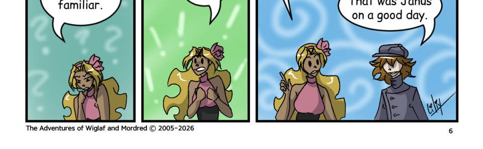 The Adventures of Wiglaf and Mordred - Episode 114, Page 1: Chapter 8, Page 6