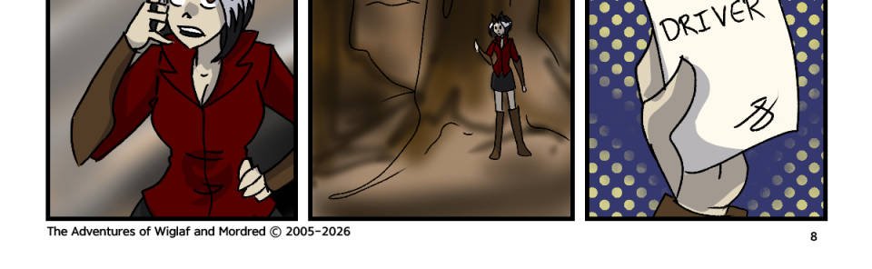The Adventures of Wiglaf and Mordred - Episode 116, Page 1: Chapter 8, Page 8