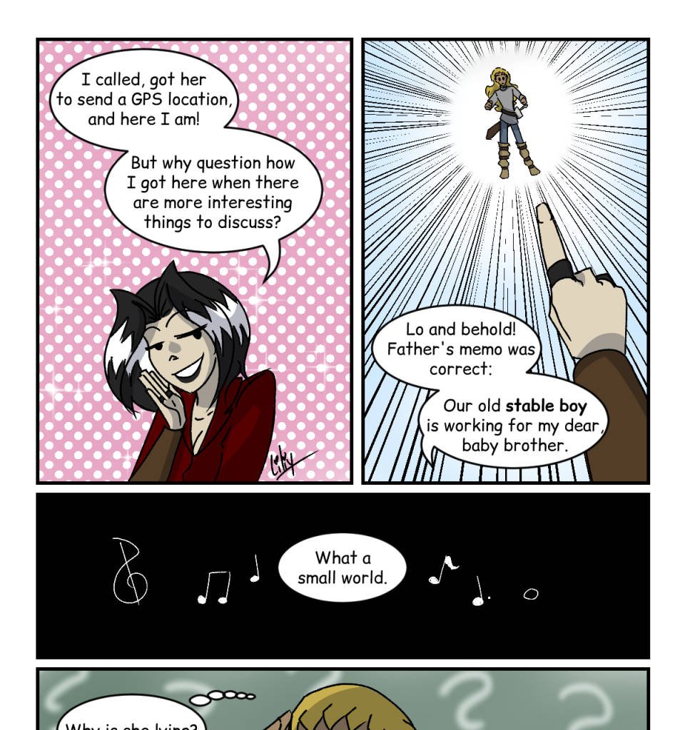 The Adventures of Wiglaf and Mordred - Episode 117, Page 1: Chapter 8, Page 9